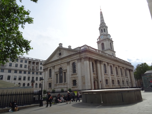 Autour de Trafalgar Square à Londres (photos)