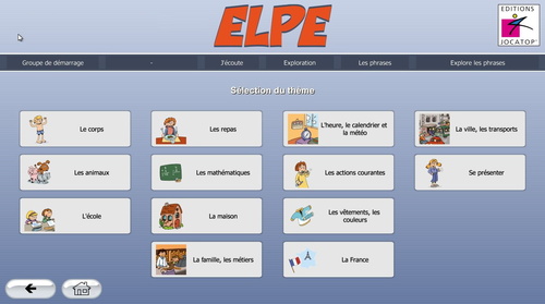 Utilisation du logiciel ELPE 