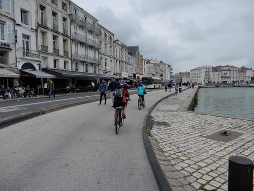 La Côte atlantique de Royan à La Rochelle à Vélo.