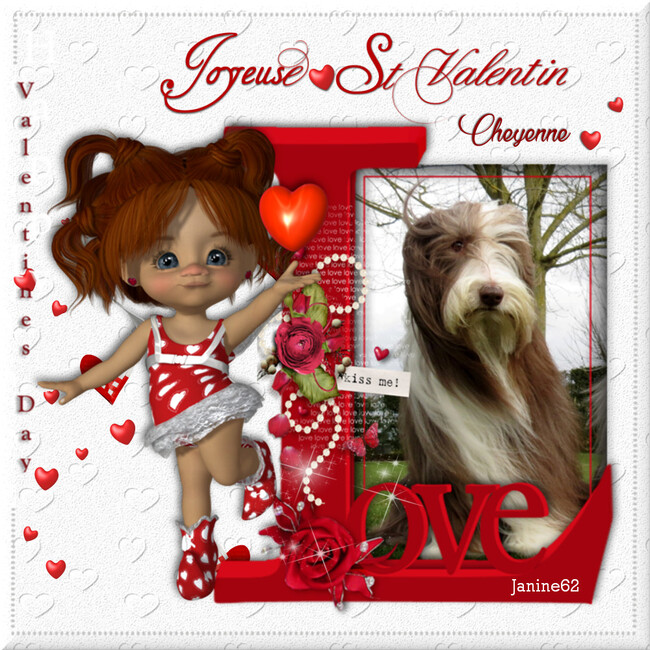 Joyeuse Fête de St Valentin ♥ d' Athos & Cheyenne♥