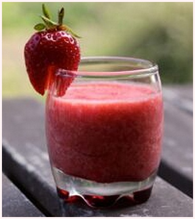 Mousse aux fraises