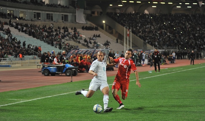 Dimanche 11.1.2015 à Tunis Préparation CAN stade Rades TUNISIE-EN 1-1