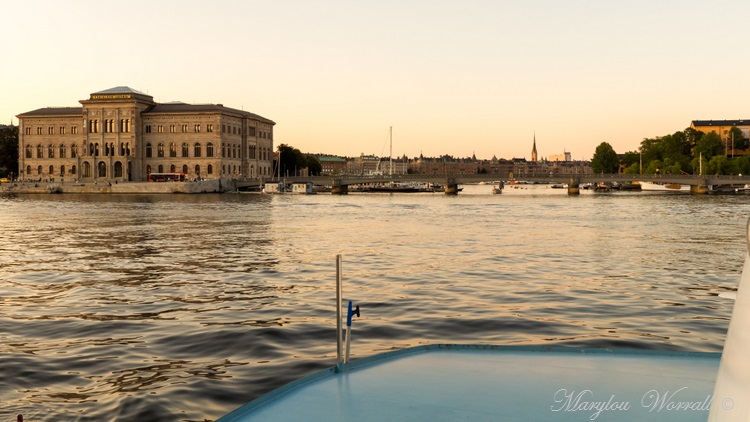 Suède : Au retour de Vaxholm arrivée à Stockholm