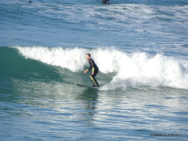Biarritz - Surf à Milady beach 