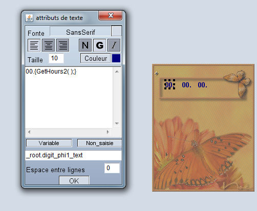 7. Flash Tutorial Digitális óra