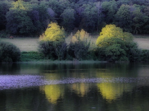 Reflet aux couchant 