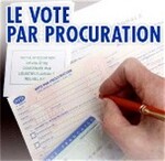 LE VOTE PAR PROCURATION
