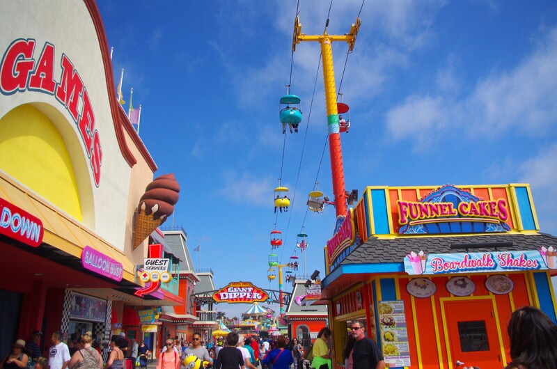 Santa Cruz Beach Boardwalk - road-trip USA #5