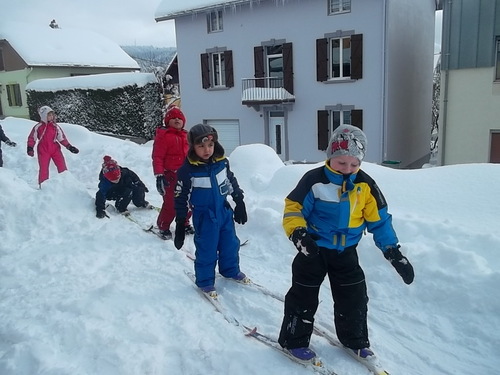 Ski pour la première fois