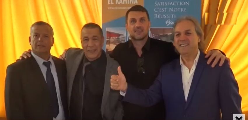 15.1.2018 Bencheikh, Madjer, Belloumi, Maldini cérémonie Ballon d'Or