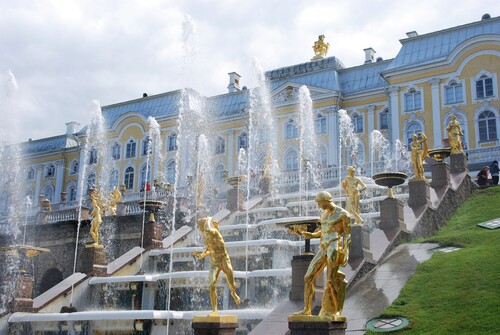 Palais de Peterhof, le palais des tsars Romanov (Russie)