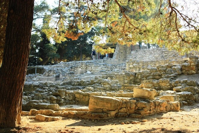 Le palais minoen de Knossos | Cnossos ou Knossos (en grec an… | Flickr
