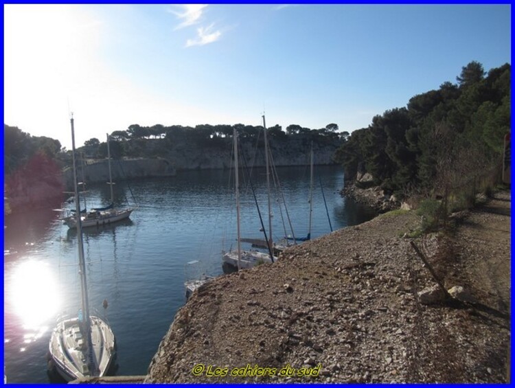 Calanques le cap Caù