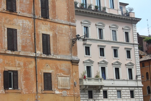 belles façades de Rome
