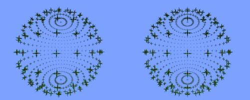 Bulle avec des pointes