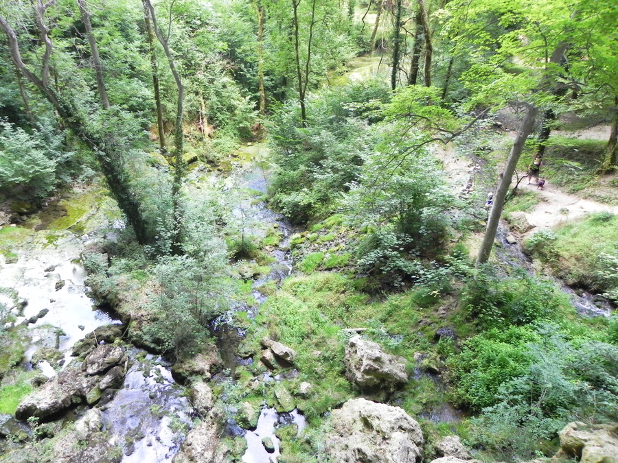 La cascade du Tuf à Beaumes les Messieurs