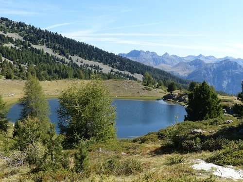 Les lacs du col bas (St Jean-Montclar)