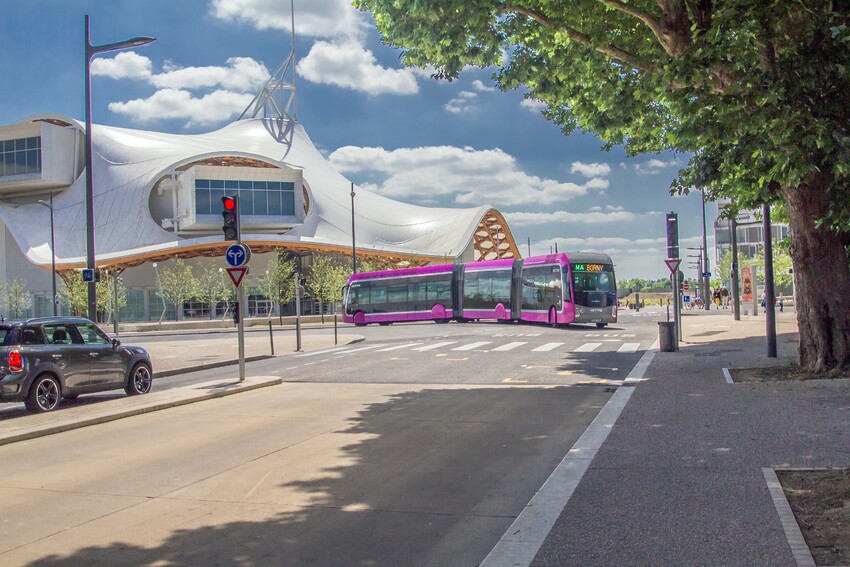 Le parc de la Seille et le centre Pompidou de Metz