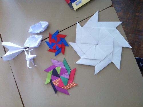 Les origamis de Lukas
