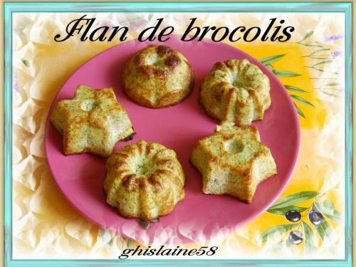 Flan de brocolis