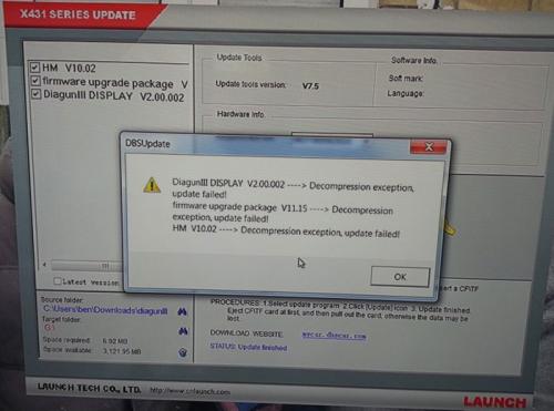 Comment mettre à jour du lancement X431 Diagun III