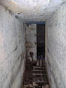 col de engin et sentier bunkers 135