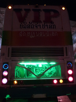 Un véhicule laotien