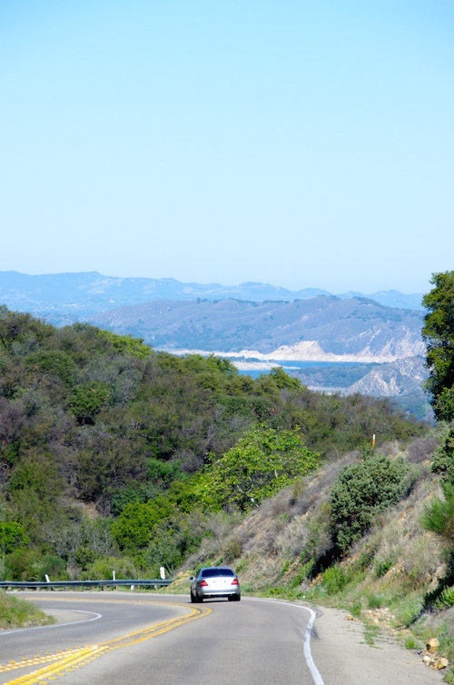 La côte au nord de L.A.