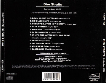 Live: Dire Straits - Rotterdam 1978
