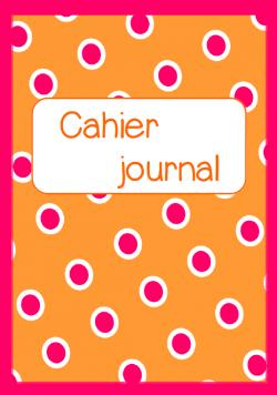 Pages de garde cahier journal