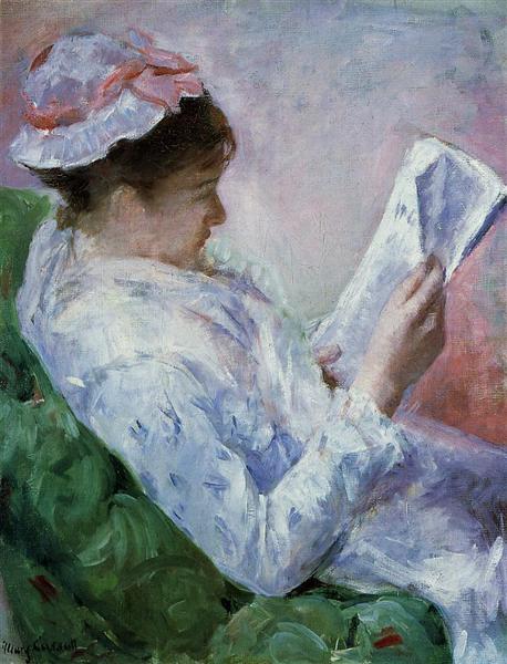 Woman Reading, 1878 - 1879 - Mary Cassatt