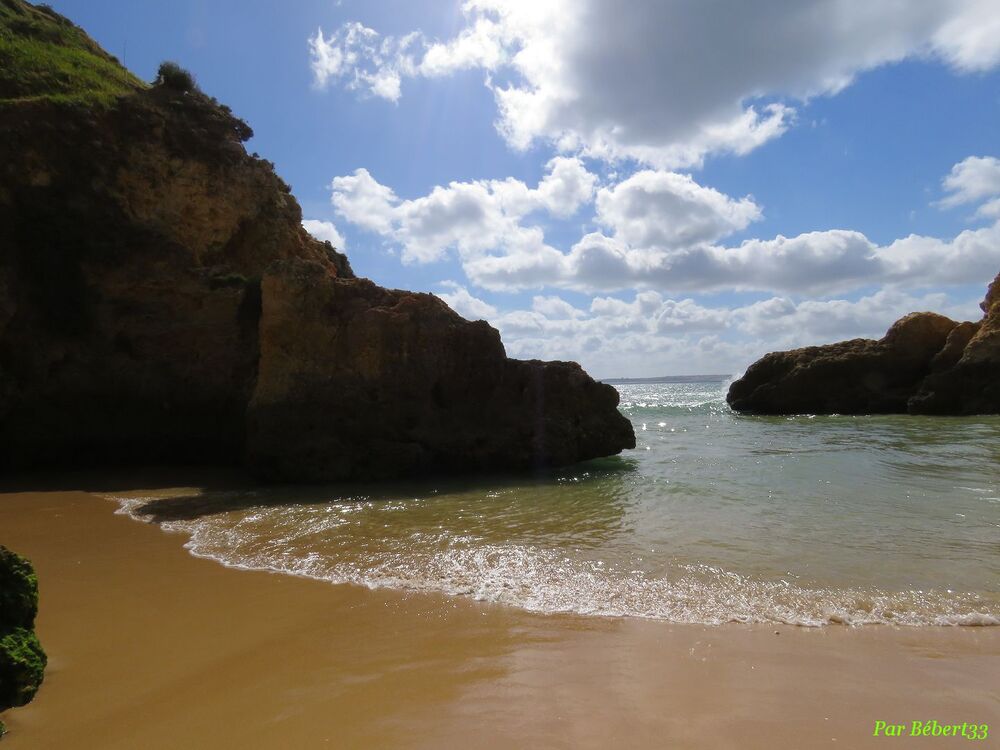 Praia d'Alvor au Portugal