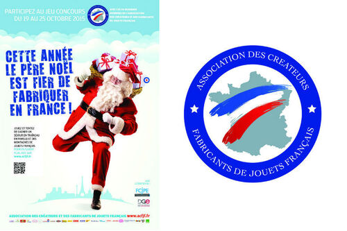 La campagne « Cette année, le père Noël est fier de fabriquer en France » 