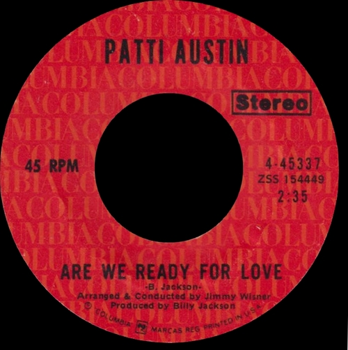 Patti Austin : CD " The Singles United Artists & Columbia Records 1969-1973 " SB Records DP 134 [ FR ]
