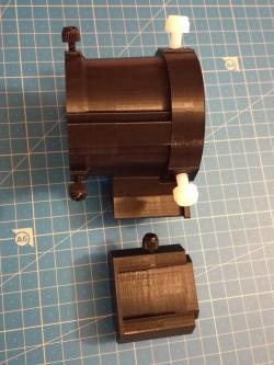 "short-legged" bracket for 50mm mini-guidescope+ ball-head dovetail adapter