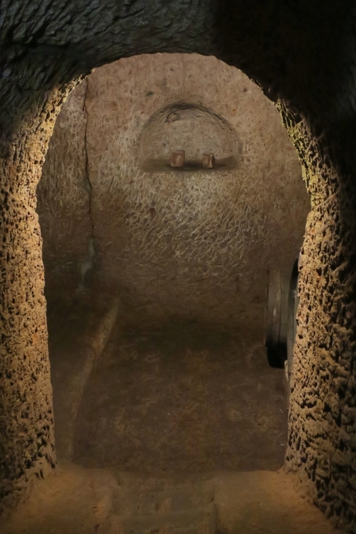 La Grotte souterraine étrusque à Bagnoregio 