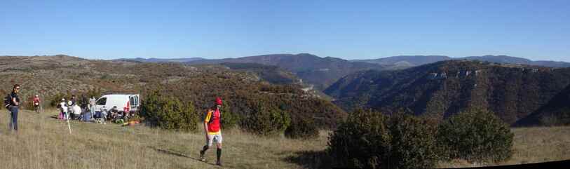 Vers Revens , au pied de Cantobre 