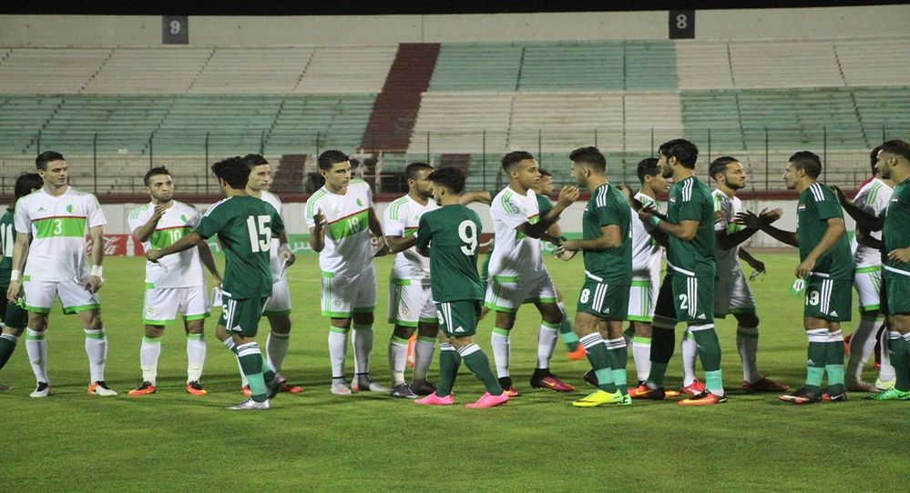 Mercredi 13.7.2016 stade Tchaker Amical U23 EN-IRAK 2-3