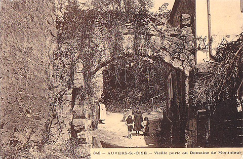 Auvers sur Oise - Porte de l'ancien fief Montmaur - Ville d'Auvers sur Oise