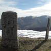 Borne frontière numéro 164 à Elousandico-cascoa 1195 m