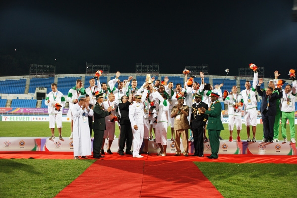 Octobre 2015  L’Algérie a remporté les 6ème jeux mondiaux militaire Corée du Sud