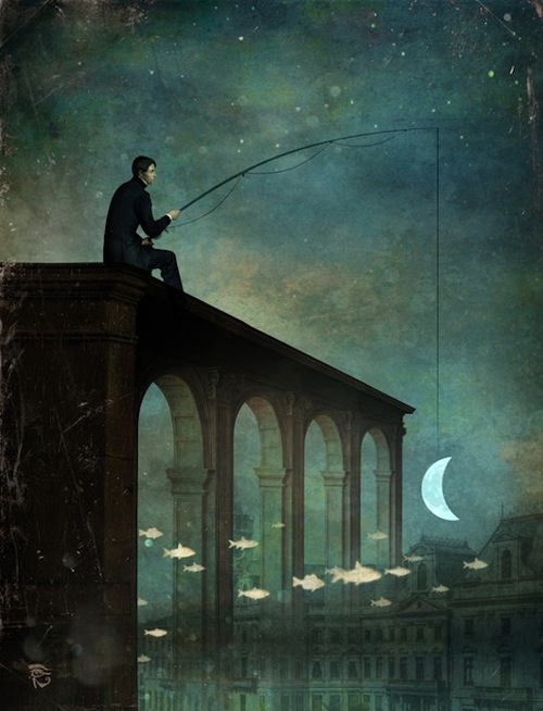 Christian Schloe, peintre surréaliste 