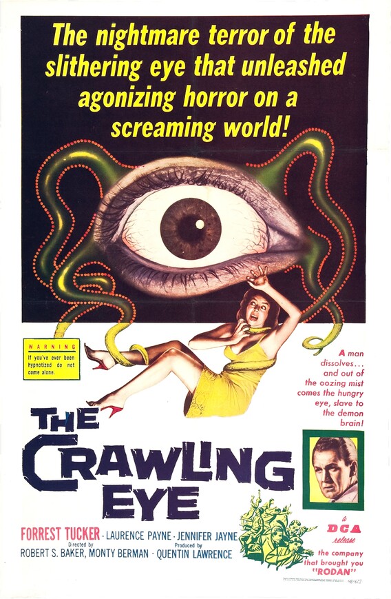 THE CRAWLING EYE US POSTER 1958