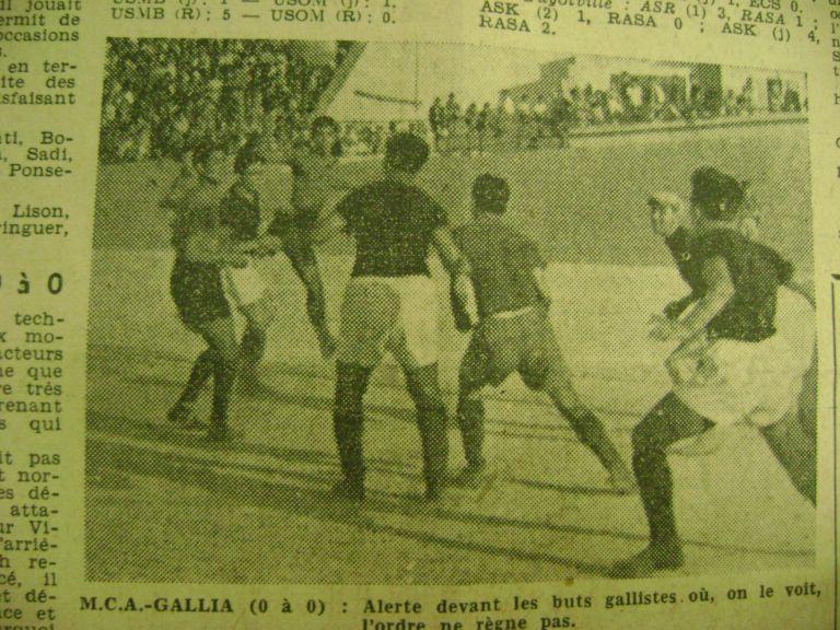 GSA (Gallia)-MCA 0-0 Municipal le Dim 5.10.1947