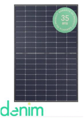 Le panneau solaire bifacial Denim 375W 24V