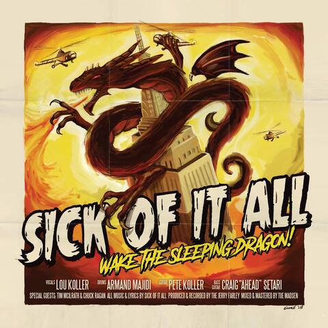 SICK OF IT ALL - Un premier extrait de l'album Wake The Sleeping Dragon! dévoilé