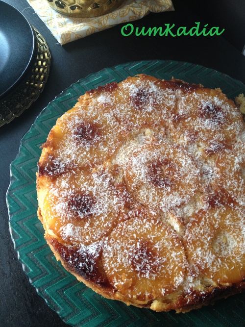 GÂTEAU RENVERSE A L'ANANAS