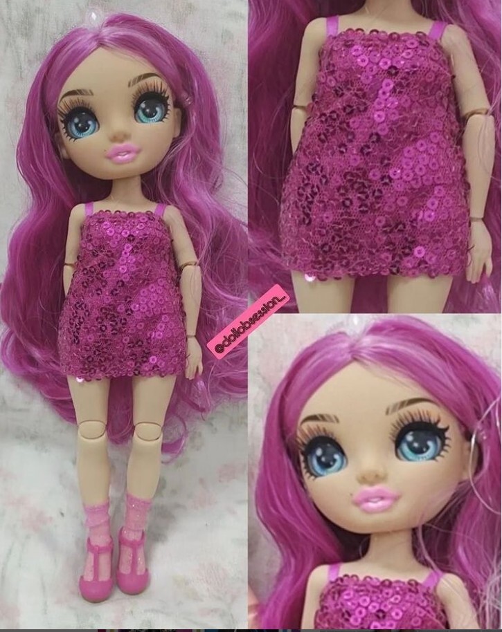 MGA Poupée Rainbow High Fantastic Fashion Doll - Violet Mannequin pas cher  