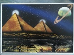 Pyramides et Saturne