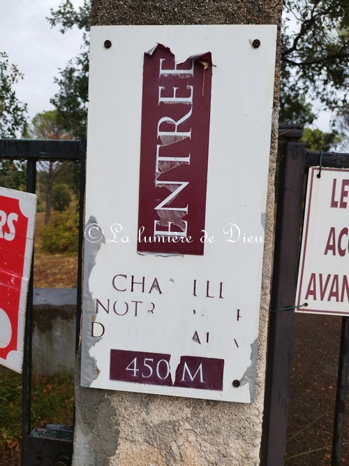Fréjus, la chapelle Notre-Dame de Jérusalem